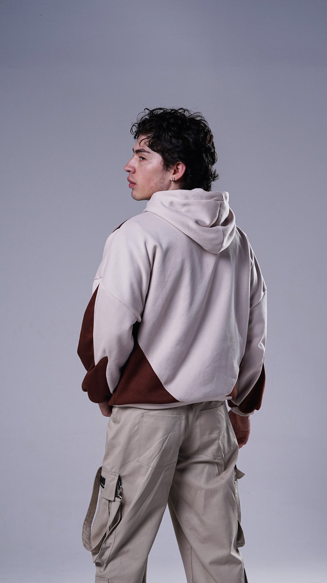 Boxy fit Hoddie A N S