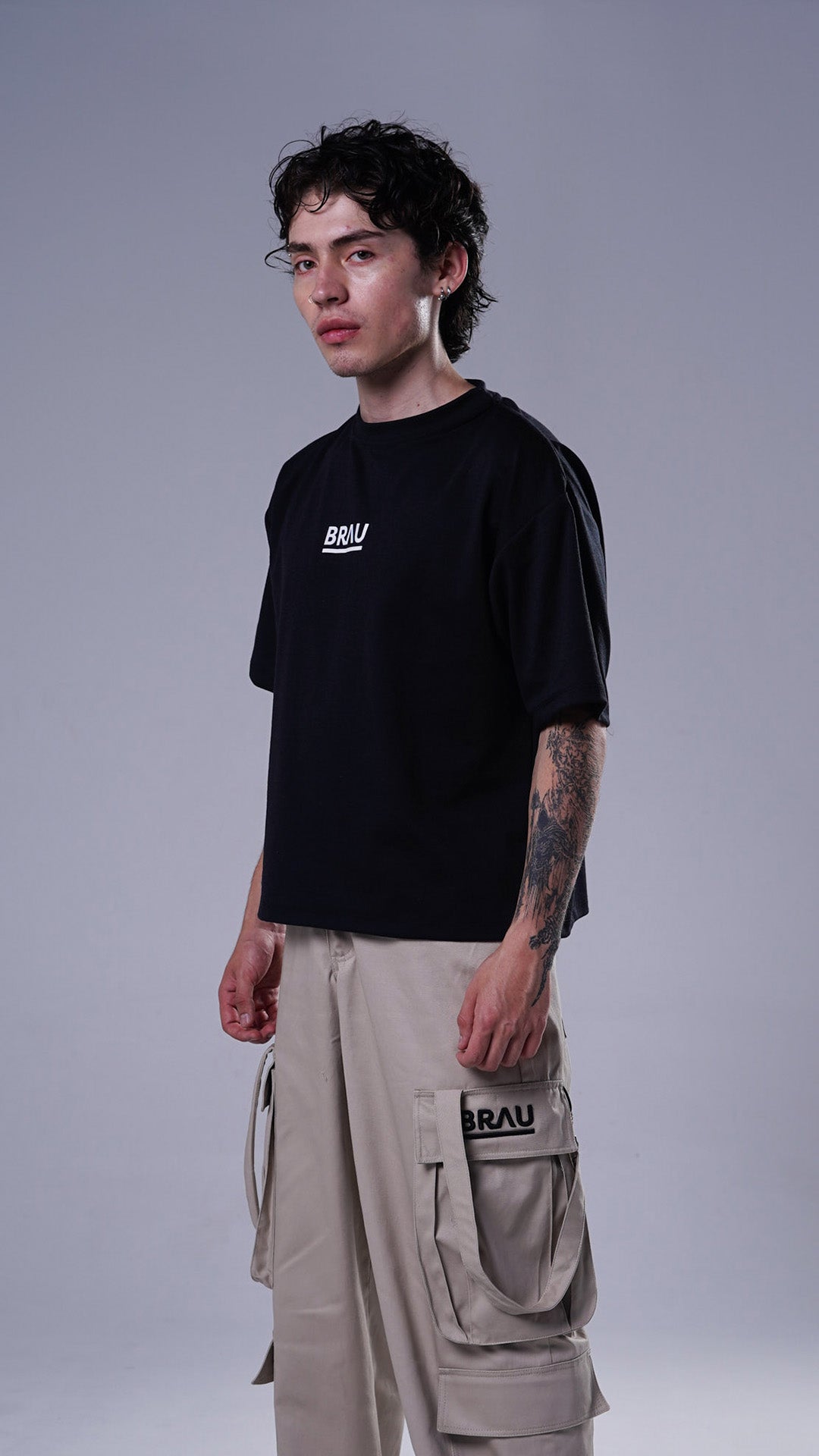 Boxy fit T-shirt A N S