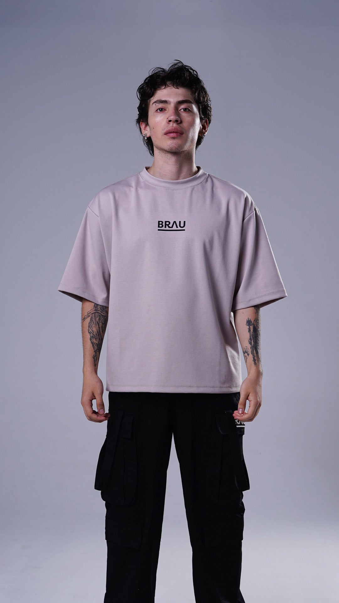 Boxy fit T-shirt A N S