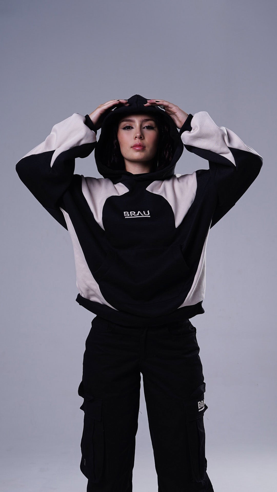 Boxy fit Hoddie A N S