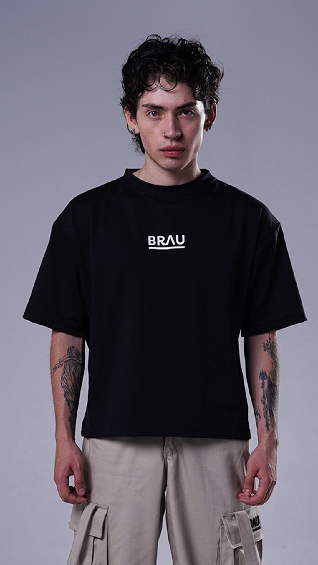 Boxy fit T-shirt A N S